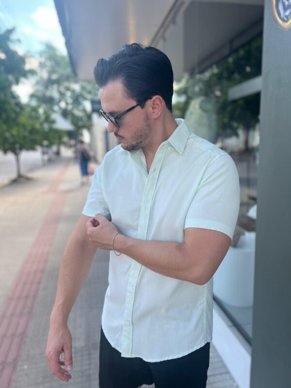 CAMISA MC COLMEIA DT - VERDE CLARO