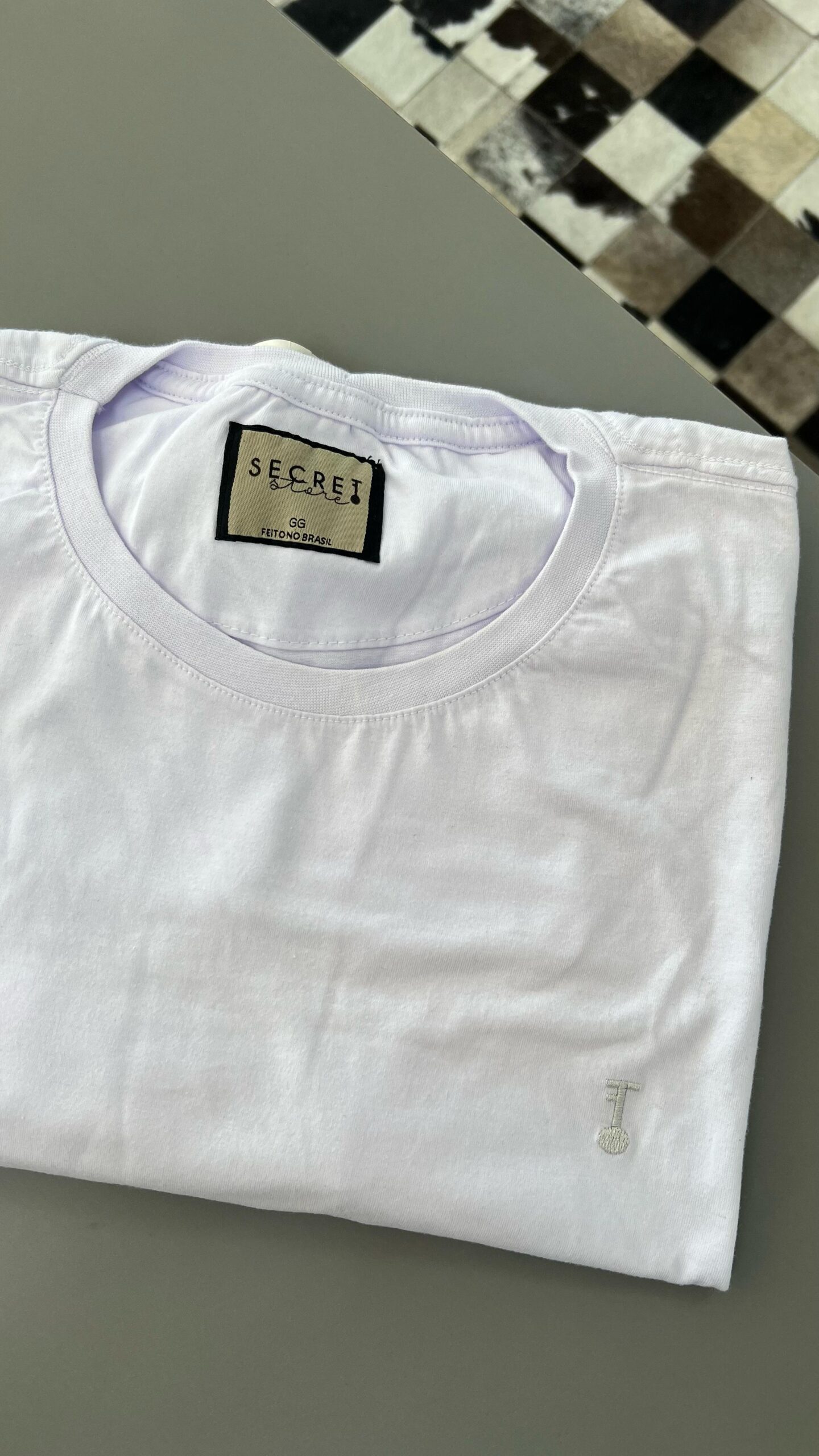 (PROMOÇÃO) CAMISETA ALGODÃO SC – BRANCA