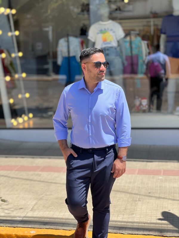 CALÇA CHINO AZUL MARINHO AR - Image 2